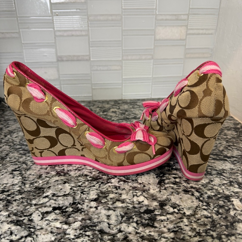 Coach Tena Wedge Heels - Picture 7 of 10